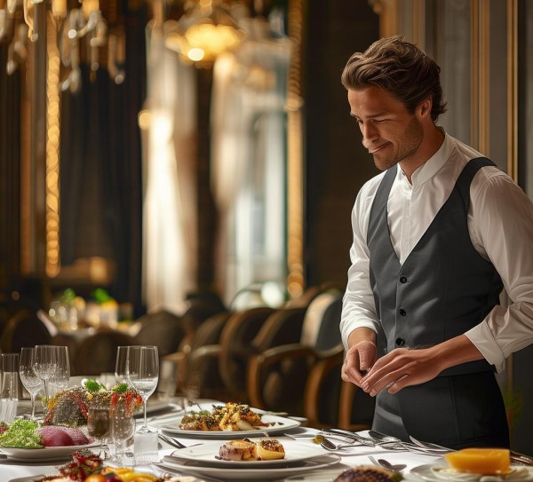 五星级酒店服务礼仪与美食体验完美结合